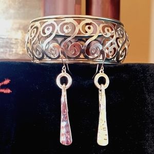 Robert Lee Morris Studio Silver Plated Earrings